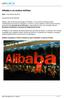 Alibaba e os muitos milhões