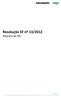 Resolução SF nº 13/2012 Alíquota de 4%