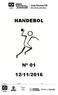 HANDEBOL Nº 01 12/11/2016