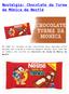 Nostalgia: Chocolate da Turma da Mônica da Nestlé