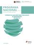 PROGRAMA NACIONAL Doenças Respiratórias