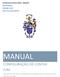 MANUAL CONFIGURAÇÃO DE CONTAS IUM. Este manual visa apoiar os utilizadores na configuração das contas de correio