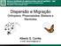 Dispersão e Migração Orthoptera, Phasmatodea, Blattaria e Mantodea