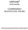 ATENASE niclosamida COMPRIMIDO MASTIGÁVEL 500 MG. Bula do Profissional de Saúde Atenase UCI-FARMA Conforme RDC 47/09 Página 1