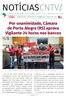 Por unanimidade, Câmara de Porto Alegre (RS) aprova Vigilante 24 horas nos bancos