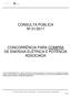 CONSULTA PÚBLICA Nº 01/2017 CONCORRÊNCIA PARA COMPRA DE ENERGIA ELÉTRICA E POTÊNCIA ASSOCIADA
