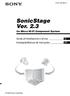 SonicStage Ver. 2.3 for Micro HI-FI Component System