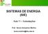 SISTEMAS DE ENERGIA (SIE)