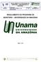 REGULAMENTO DO PROGRAMA DE MONITORIA UNIVERSIDADE DA AMAZONIA