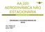 AA-220 AERODINÂMICA NÃO ESTACIONÁRIA