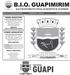 B.I.O. GUAPIMIRIM BOLETIM INFORMATIVO OFICIAL DO MUNICÍPIO DE GUAPIMIRIM