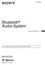 Bluetooth Audio System