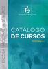 CATÁLOGO DE CURSOS. funenseg.org.br