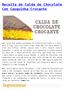 Receita de Calda de Chocolate Com Casquinha Crocante