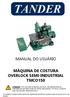 MÁQUINA DE COSTURA OVERLOCK SEMI-INDUSTRIAL TMCO150