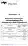 Submódulo 2.3. Requisitos mínimos para transformadores e para subestações e seus equipamentos