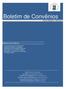 Boletim de Convênios Volume 29/edição 2 - abril de 2017