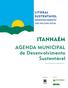 ITANHAÉM. AGENDA MUNICIPAL de Desenvolvimento Sustentável