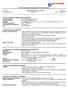 Ficha de Informação de Segurança de Produto Químico. PRODUTO Mistura C2H6 (etano) em AR Página 1/5 FIS.SEDC Revisão 4 Data: 15/03/2010