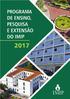PROGRAMA DE ENSINO, PESQUISA E EXTENSÃO DO IMIP 2017