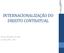 INTERNACIONALIZAÇÃO DO DIREITO CONTRATUAL. 05 de novembro de 2013 Curitiba (PR) FAE