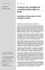 Avaliação das estratégias de controle da tuberculose no. Brasil. Evaluation of tuberculosis control strategies in Brazil. Draurio Barreira I