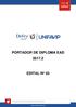 PORTADOR DE DIPLOMA EAD EDITAL Nº 03