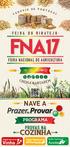 P O R T U G A L I S E A E R FEIRA DO RIBATEJO FEIRA NACIONAL DE AGRICULTURA NAVE A PROGRAMA PROVAS NA COZINHA