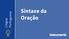 Língua. Portuguesa. Sintaxe da Oração