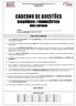 PREFEITURA MUNICIPAL DE SÃO SEBASTIÃO DA BOA VISTA - PA CONCURSO PÚBLICO Edital 001/2016 CADERNO DE QUESTÕES BIOQUÍMICO / FARMACÊUTICO NÍVEL SUPERIOR