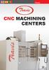CNC MACHINING CENTERS