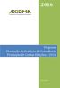 2016 Proposta Prestação de Serviços de Consultoria Prestação de Contas Eleições 2016 Janeiro de 2016