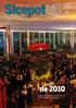 de 2010 A Festa Diretoria do Sindicato recebeu mais de 1200 convidados no Expominas Impresso Especial DR/MG SICEPOT-MG