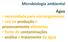 Microbiologia ambiental Água necessidade para microrganismos uso na produção e processamento alimentos fonte de contaminações análise e tratamento de