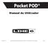 Pocket POD Manual do Utilizador