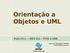 Orientação a Objetos e UML