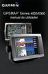 GPSMAP. Séries 4000/5000. manual do utilizador