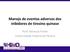 Manejo de eventos adversos dos inibidores de tirosino quinase. Prof. Vaneuza Funke Universidade Federal do Paraná