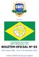 BOLETIM OFICIAL Nº 03 João Pessoa (PB) 05 a 11 de dezembro 2016