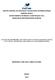 CENTRO FEDERAL DE EDUCAÇÃO TECNOLÓGICA DE MINAS GERAIS UNIDADE ARAXÁ DEPARTAMENTO DE MINAS E CONSTRUÇÃO CIVIL GRADUAÇÃO EM ENGENHARIA DE MINAS