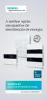 A melhor opção em quadros de distribuição de energia