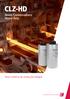 CLZ-HD Novos Condensadores Heavy Duty