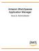 Amazon WorkSpaces Application Manager. Guia do Administrador