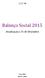 Balanço Social Atualização a 31 de Dezembro. Março/2016 DSCGAF / DORH