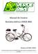 Manual do Usuário Bicicleta elétrica VERDE BIKE