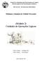 (Módulo 2) Unidades de Operações Lógicas