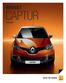 RENAULT CAPTUR REVELAÇÃO DRIVE THE CHANGE