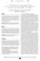J. E. Fonseca, *,** H. Canhão, *,** P. Reis, *** H. Jesus, **** J.A. Pereira da Silva, ** Jaime Branco, ***** M.Viana Queiroz ** Resumo.