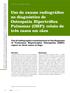 Uso do exame radiográfico no diagnóstico de Osteopatia Hipertrófica Pulmonar (OHP): relato de três casos em cães