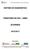 SINTESE DO DIAGNÓSTICO TERRITÓRIO DE PAZ UMBU ALVORADA 2010/2011